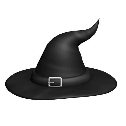 Classic Black Halloween Witch Hat