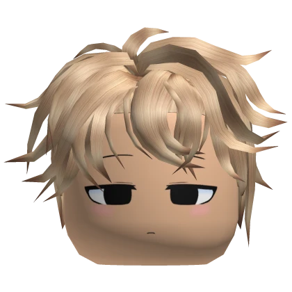 Blonde Cute Nonchalant Boy