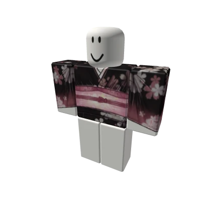 Dark Flourishing Sakura Kimono [T]