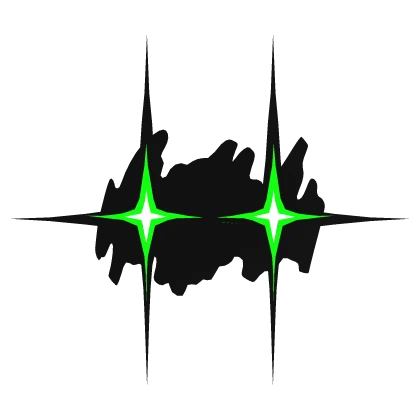 Animated Green Eye Glare