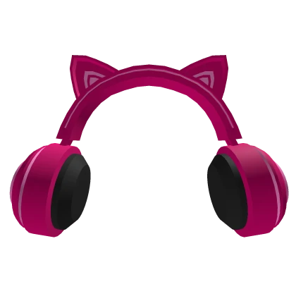 Pink Cat Ear Headphones