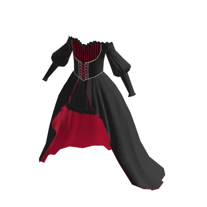 Red Dark lady dress