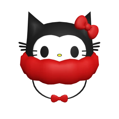 Cute Hello Kitty Vampire Hat