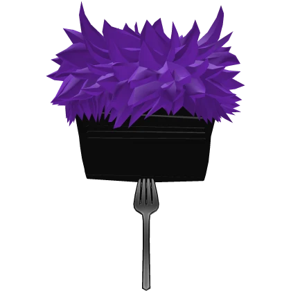 Thanos Squid Game Fork Purple Hair