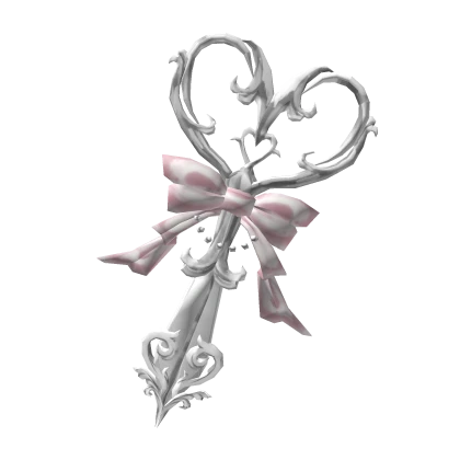 Giant Coquette Silver Magical Girl Heart Scissors