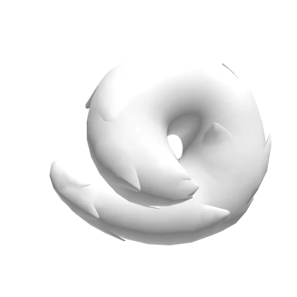 Curve Dog Tail (White)