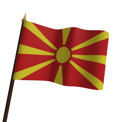 Flag of North Macedonia