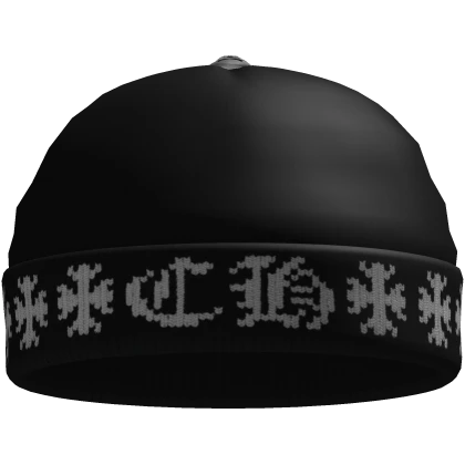 Chrome Hearts Big Daddy Cashmere Beanie