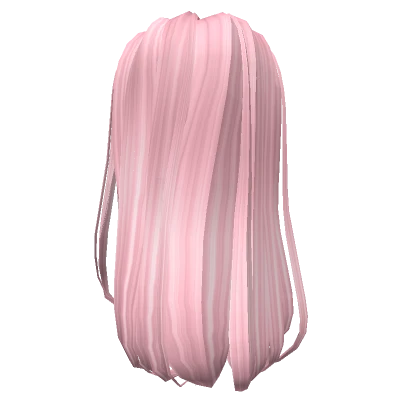 Soft Long Pink Bangs