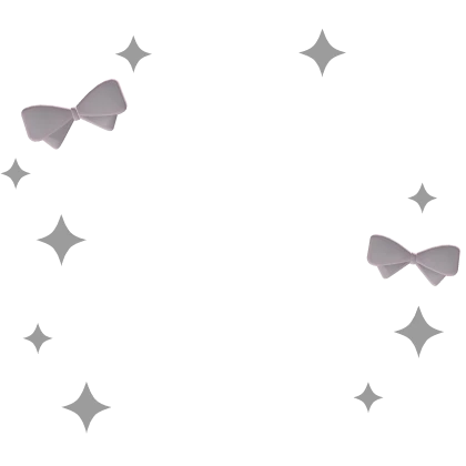 ꒰・pink cutesy bow sparkle aura ♡