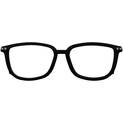 ♡ ꒰ (low) black big square glasses ꒱