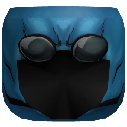 Invincible Blue Comic Mask