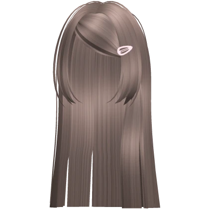 🤍 long protagonist swept scene hair milktea brown