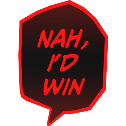 nah, id win glowing red