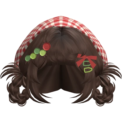 igari harajuku mori kei caterpillar hair (brown)