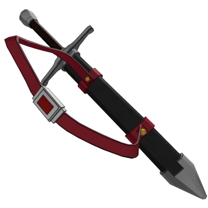 Trunks (The Drink) Sword (Black and Red)