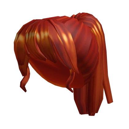 Bacon / Acorn Long Ponytail Hair