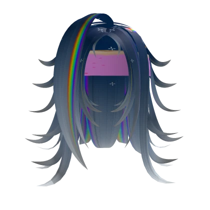 NYAN CAT Spiky Scene hair with cookie blindfold