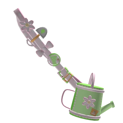 cutesy spring gardener watering bag