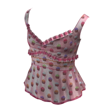 Vintage Pastel Cami Top | Light Pink
