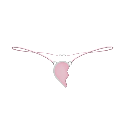 Pink Friendship Necklace 1.0 (Left-side)