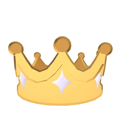 Golden crown of success
