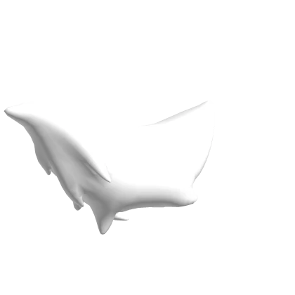 Fluffy Low White Kemono Dog Tail