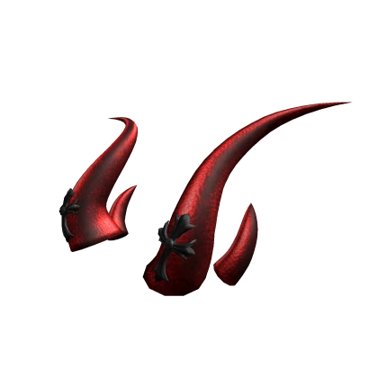 Crimson Chrome Cross Horns Of Dragon