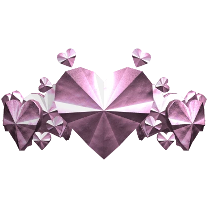 [⌛] Pink Quartz Hearts Crown [Valentine's Day]