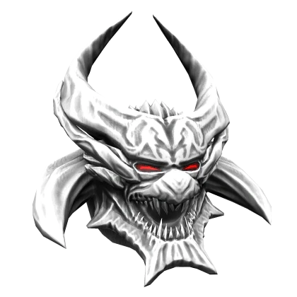 White Sin Devil Trigger Helmet