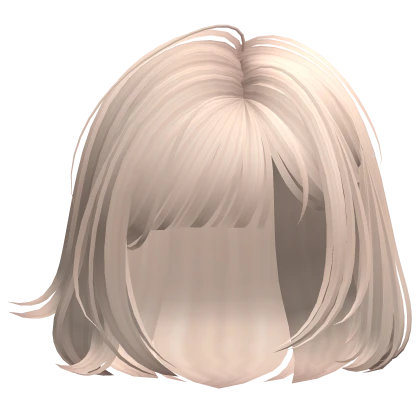Short Messy Anime Bob w/ Bangs (Beige)
