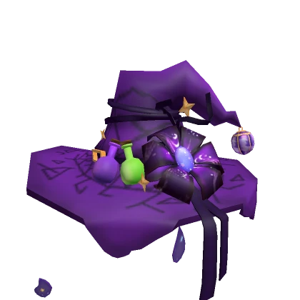 Halloween Magical Potion Witch Hat