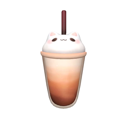 Cat Marshmello Drink