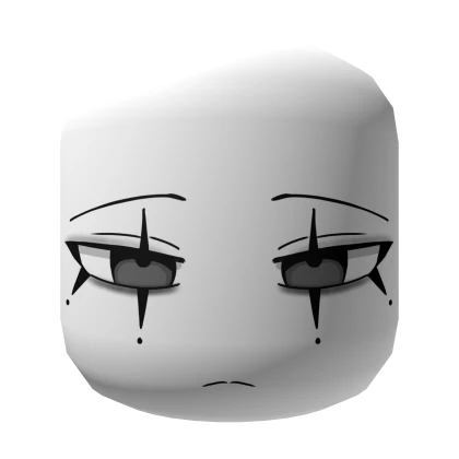 Clown Jester Frown Face