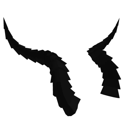 [PBR] Black metallic horns