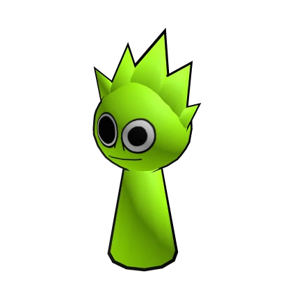 crazy lime green guy