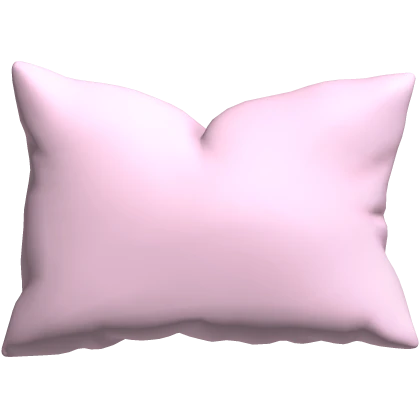 Pillow Pink Pastel Cozy Cute Cutesy Holdable Left 