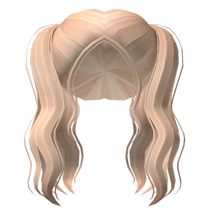 Popular Blonde Wavy Pigtails