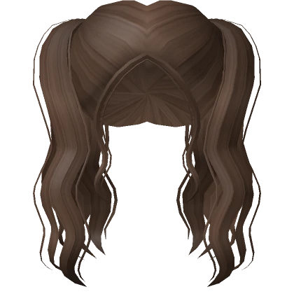 Popular Brown Wavy Pigtails 