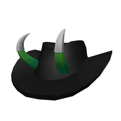 Green Horns Cowgirl Hat