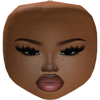 Tea Baddie Latina Mesh Makeup Gloss lips lashes