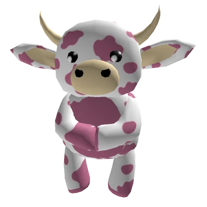 Strawberry Cow Front Pal