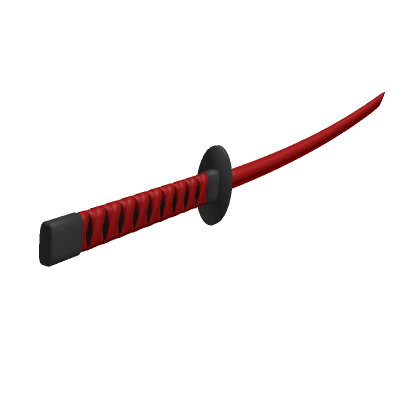 Anime Red Katana