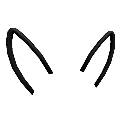 Doodle Cat Ears [Black]