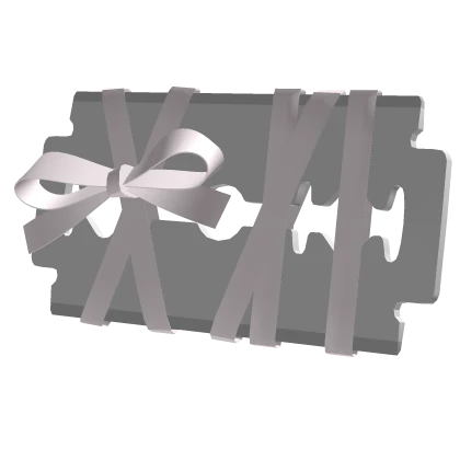 ♡ : pink bow razor blade