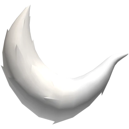 Cat Tail White Mega Big Fluffy Cutesy Furry Fox