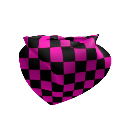 Pink Checkered Scarf 3.0