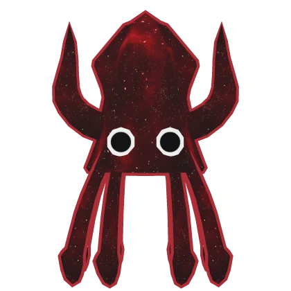 ✨ Mythical Red Galaxy Squid 