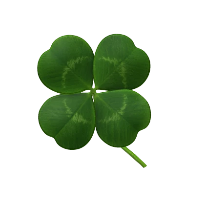 🍀 Lucky Four Leaf Clover Lapel Pin