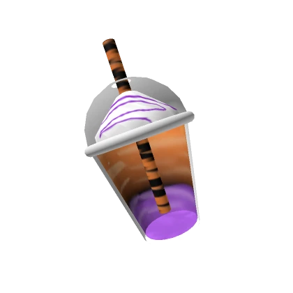 Spooky Halloween Frappe Drink